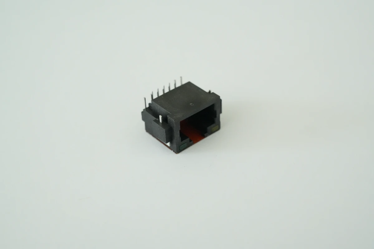 RJ45 带灯网络接口母座(8P8C 卧式连接器) 2