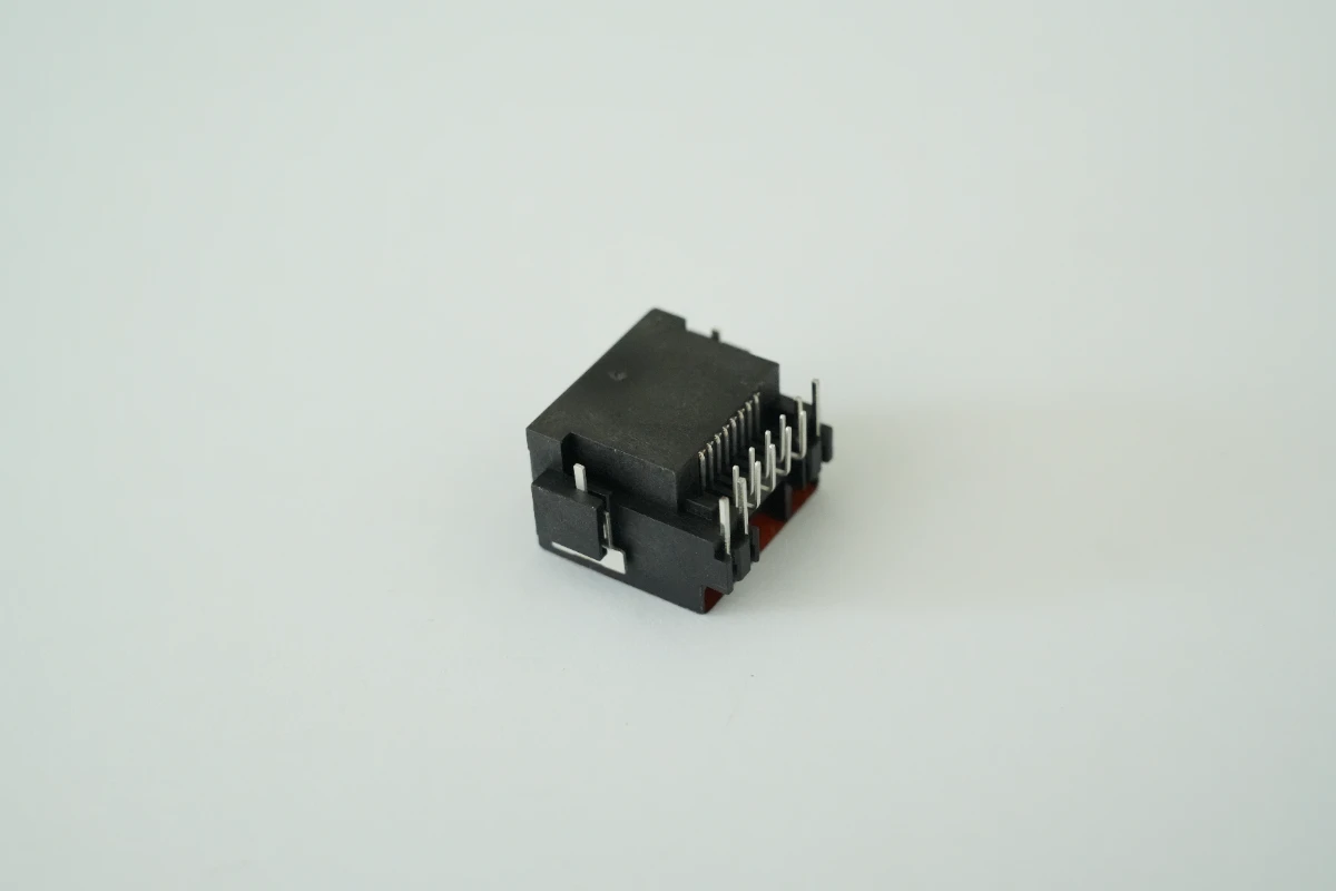 RJ45 带灯网络接口母座(8P8C 卧式连接器) 3