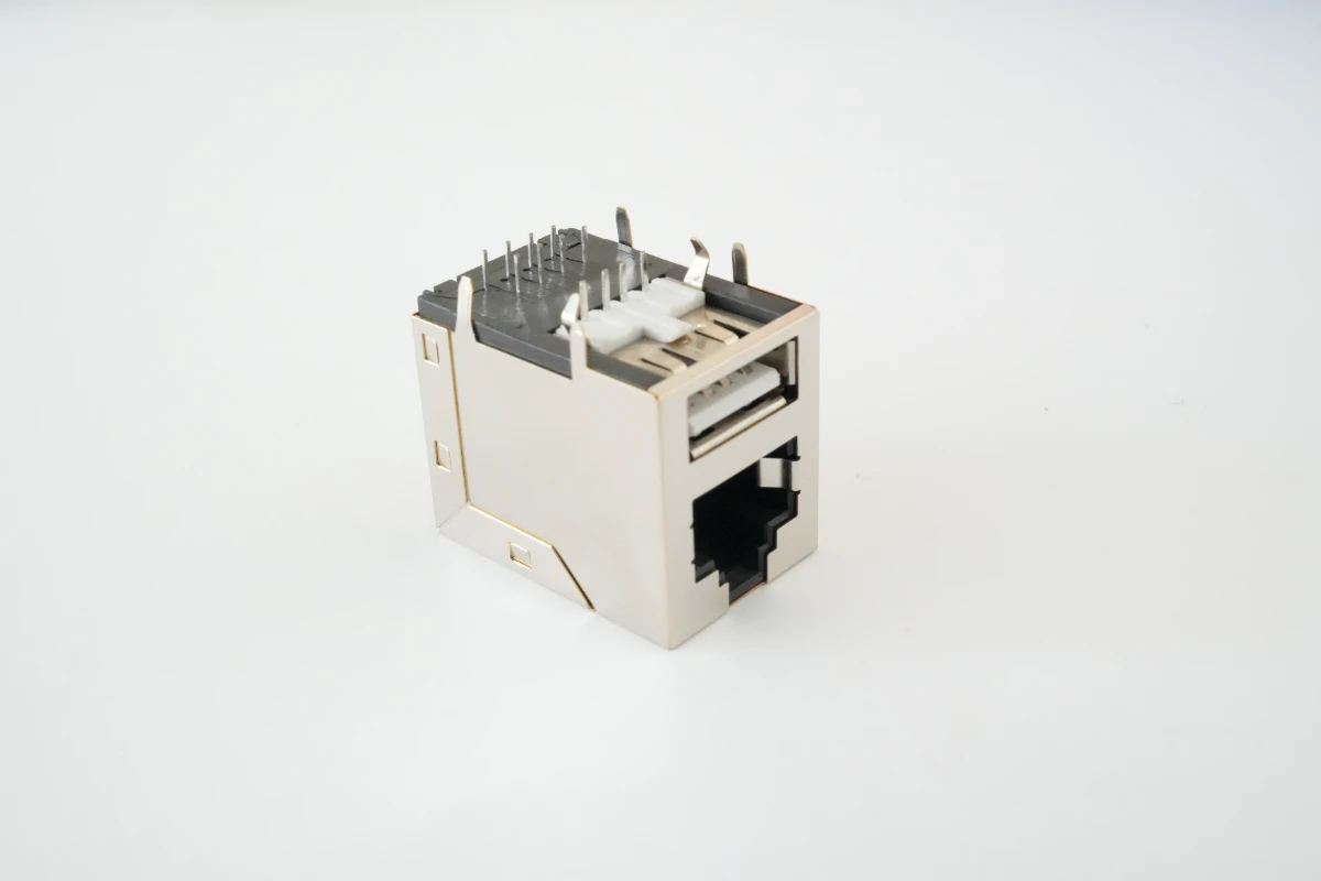 RJ45+USB2.0 2
