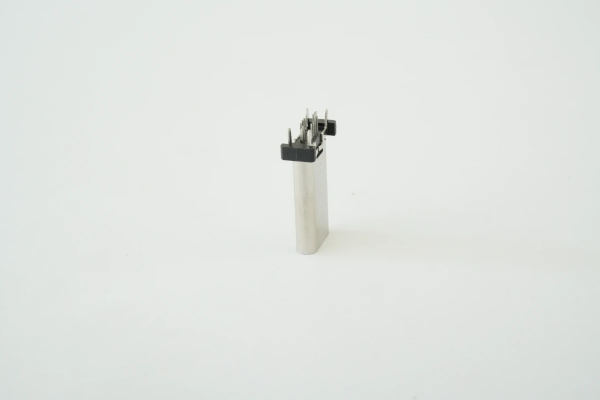 USB Type-C 16Pin 立式旗板17.5H母座(180度DIP) 3