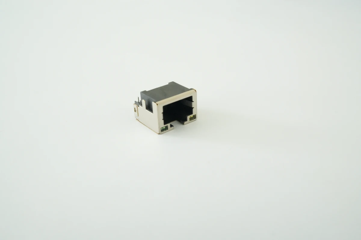 RJ45 8P8C 立式SMT网络接口母座 2