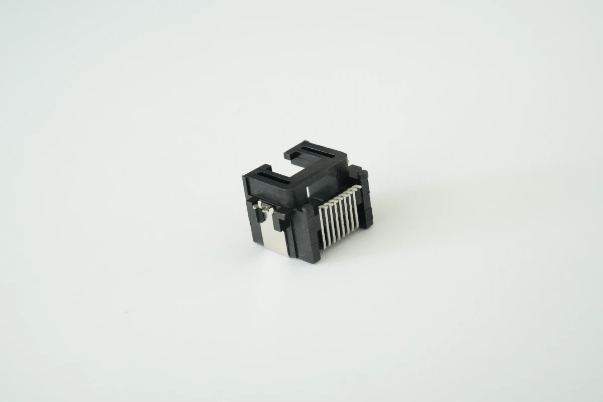 RJ45 8P8C立式SMT网络接口母座 3