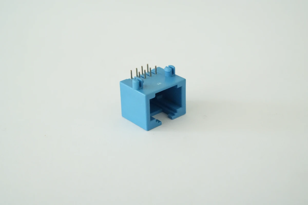 RJ45单口8P8C连接器 3